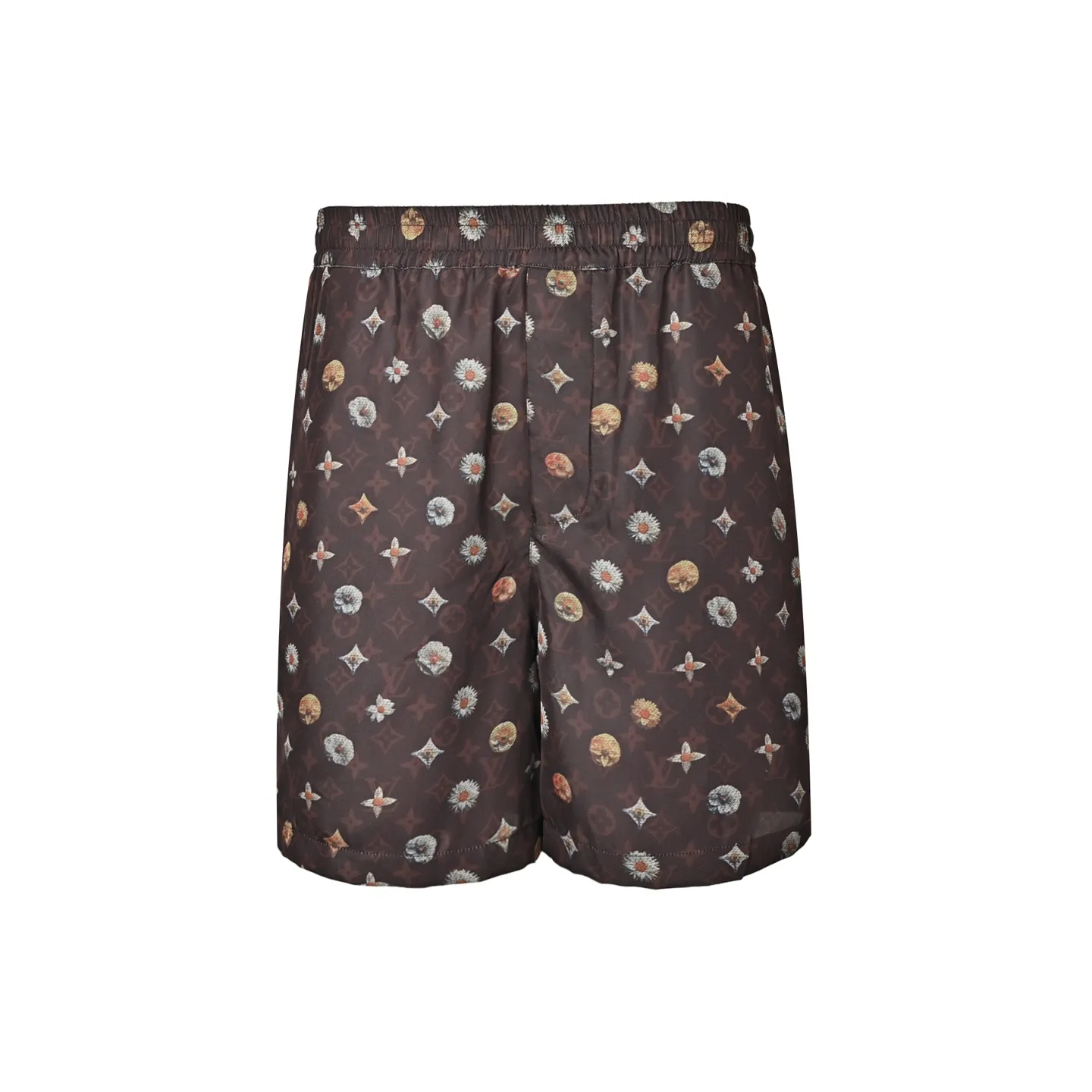 Louis Vuitton/Louis Vuitton 26ss presbyopia daisy all-over printed suit shorts